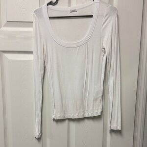 Cotton On Classic White Long Sleeve Tee